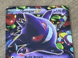 Gengar EX 34/119 - XY Phantom Forces Ultra Rare Standard Holo Pokemon TCG LP - Image 3