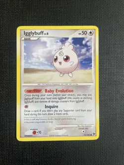 Pokemon TCG Igglybuff Great Encounters 70/106 Regular Non Holo - LP+ - Image 1