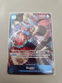 One Piece TCG Buggy P-098 OP15 Alt Art Promo Dash Pack NM - Image 1