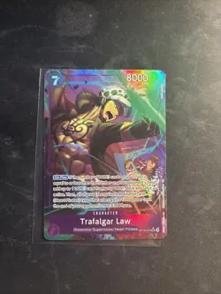 Trafalgar Law (073) (Alternate Art) OP12-073 Legacy of the Master Foil - Image 1