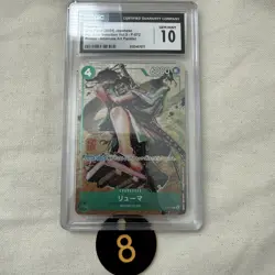 CGC 10 GEM MINT Ryuma P-072 One Piece card Promo P Best Selection Vol. 3 8 - Image 1