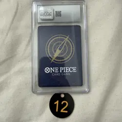 CGC 10 GEM MINT Ryuma P-072 One Piece card Promo P Best Selection Vol. 3 12 - Image 2