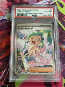 Pokemon TCG Lisia's Appeal Trainer Supporter Card Holo Rare 246/191 - Image 1