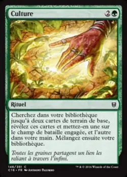 Culture / Cultivate FRENCH LP Commander 2016 magic mtg - Image 1