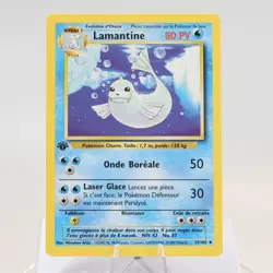 Pokemon TCG - Dewgong 25/102 Base Set Uncommon 1st Edition - French - EXC/NM - Image 2