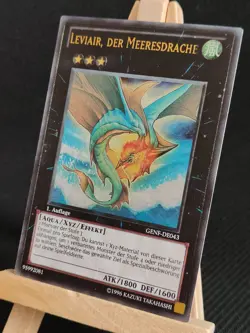 Yu-Gi-Oh! Leviair, der Meeresdrache GENF-DE043 Ultimate Rare 1. Aufl. NM - Image 2