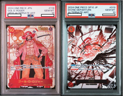 PSA 10 Divine Departure Roger OP10-019 OP09-118 SEC ONE PIECE Card Japanese Set - Image 1
