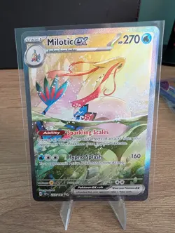 Pokemon TCG Milotic EX Special Illustration Rare Card 237/191 SIR Surging Sparks - Image 1