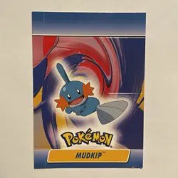 Mudkip #7 of 10 Pokemon 2004 Topps Advanced Challenge Pop Up Card - Image 1