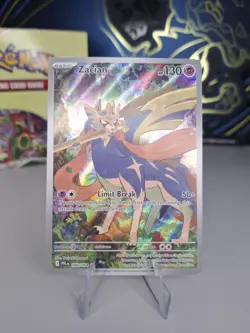 Zacian 100/094 Phantasmal Flames Illustration Rare Pokemon Card. Free Delivery. - Image 1