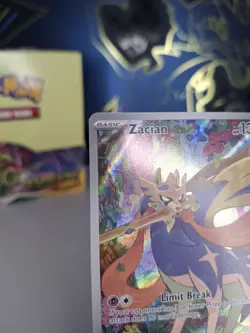 Zacian 100/094 Phantasmal Flames Illustration Rare Pokemon Card. Free Delivery. - Image 4