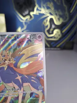 Zacian 100/094 Phantasmal Flames Illustration Rare Pokemon Card. Free Delivery. - Image 5