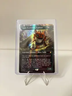 Loot, Exuberant Explorer (Borderless) (Mana Foil) Foundations Foil - Image 1