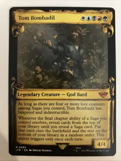 Near Mint Tom Bombadil (Showcase Scrolls) LTR 0685 MTG Lord of the Rings Regular - Image 1