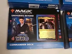 Magic The Gathering Doctor Who Set of All 4 Commander Decks Complete - Image 4