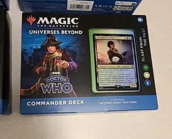 Magic The Gathering Doctor Who Set of All 4 Commander Decks Complete - Image 5