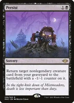1x Persist NM Eng MTG - Modern Horizons 2 - Image 1