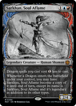 Sarkhan, Soul Aflame (Showcase 96) March of the Machine: The Aftermath NM - Image 1
