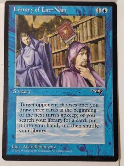 Library of Lat-Nam - Alliances - Magic the Gathering MTG Nice! - Image 1
