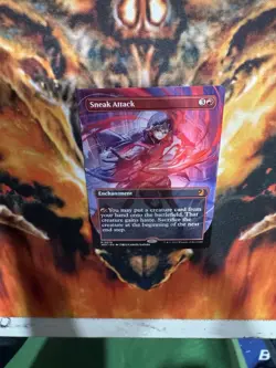 Sneak Attack (Anime Borderless) Wilds of Eldraine: Enchanting Tales Regular - Image 4