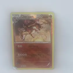 Pokemon Card - Charizard Legendary Treasures 19/113 Reverse Holo Rare Poor Cond - Image 1