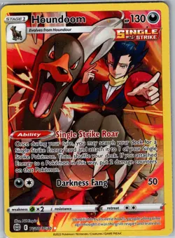 Houndoom TG10/TG30 SWSH09: Brilliant Stars Trainer Gallery - Pokemon Card - NM - Image 1