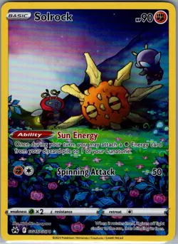 Solrock GG15/GG70 Crown Zenith: Galarian Gallery - Pokemon Card - NM - Image 1