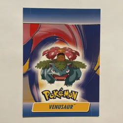 Venusaur Topps Pokemon Advanced Challenge Pop-Ups #5 2004 - Image 1
