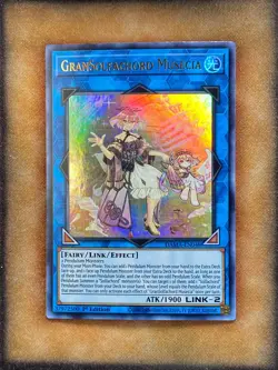 Yugioh GranSolfachord Musecia DAMA-EN048 Ultra Rare 1st Ed NM - Image 1