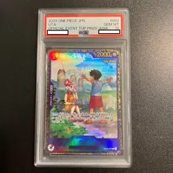 PSA 10 Uta R OP09-002 Flagship Battle Victory One Piece Card Japanese 2024 - Image 1