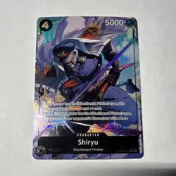 One Piece CCG Shiryu PRB02-015 Premium Booster Vol. 2 Rare Foil Alt Art 5000 4 - Image 1