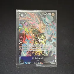 Rob Lucci OP05-093-SR Alt Art English (Illustration Box Promo) One Piece TCG - Image 1
