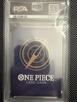 2025 ONE PIECE OP11-A FIST OF DIVINE SPEED ALTERNATE ART #080 GEAR TWO PSA 10 - Image 2