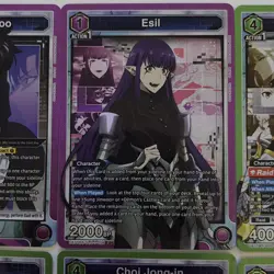 Solo Leveling Union Arena Lot of 6 SR NM 2x Sung Jinwoo Included - Image 3