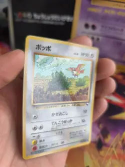 Pokemon Karte Card Vending expansion sheet glossy japanese Pidgey Taubsi NM+ - Image 4