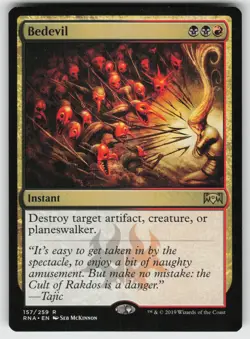 Bedevil R Ravnica Allegiance 157 MTG - Image 1