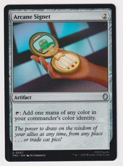 Arcane Signet TMNT TMC 0057 U Uncommon Regular NM MTG Magic - Image 1