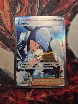 Dendra - 266/193 - Pokemon Paldea Evolved Special Illustration Rare Card NM - Image 1