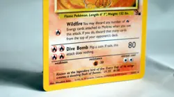 Pokemon TCG Moltres 12/62 Fossil Holo Rare Unlimited 1999 WOTC Near Mint - Image 3