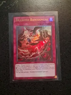 Yugioh Branded Banishment CH01-EN035 Ultra Rare 1st Edition Near Mint - Image 1