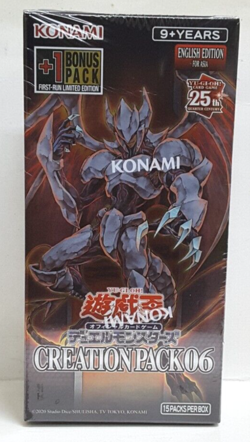 Yugioh Asia English Creation Pack 06 Booster Box NEW SEALED - Image 1