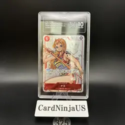 TAG GEM MINT 10 (965) Nami Parallel OP01-016 R 25th Edition ONE PIECE 325 - Image 1