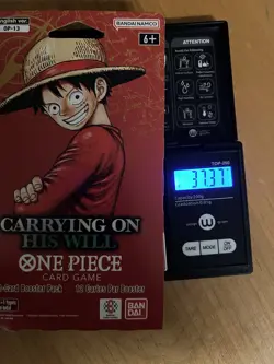 One Piece OP-13 CARRYING ON HIS WILL Sleeved Booster Pack - Heavy - 37.37g 🔥🔥 - Image 1