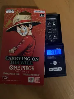 One Piece OP-13 CARRYING ON HIS WILL Sleeved Booster Pack - Heavy - 37.10g 🔥🔥 - Image 1