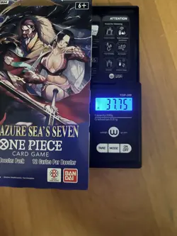 One Piece OP-14 The Azure Sea’s Seven Sleeved Booster Pack - Heavy - 37.75g 🔥🔥 - Image 1