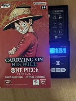 One Piece OP-13 CARRYING ON HIS WILL Sleeved Booster Pack - Heavy - 37.15g 🔥🔥 - Image 1