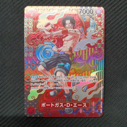 One Piece Card Game Portgas D. Ace SR OP02-013 SP Two Legends Japanese 2023 - Image 1