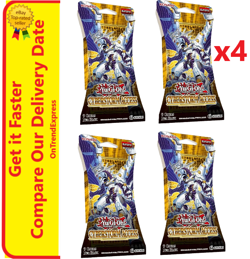 4 x YU-GI-OH! TCG Cyberstorm Access 9 x Card Blister Pack YUGIOH - Image 1