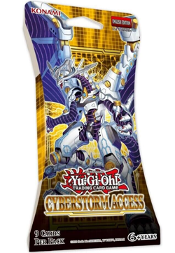 4 x YU-GI-OH! TCG Cyberstorm Access 9 x Card Blister Pack YUGIOH - Image 3