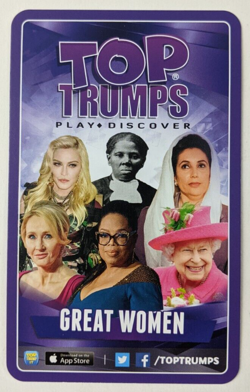 JK Rowling Single Card Top Trumps Trivia Game Great Women 2020 J K Harry Potter - Image 2